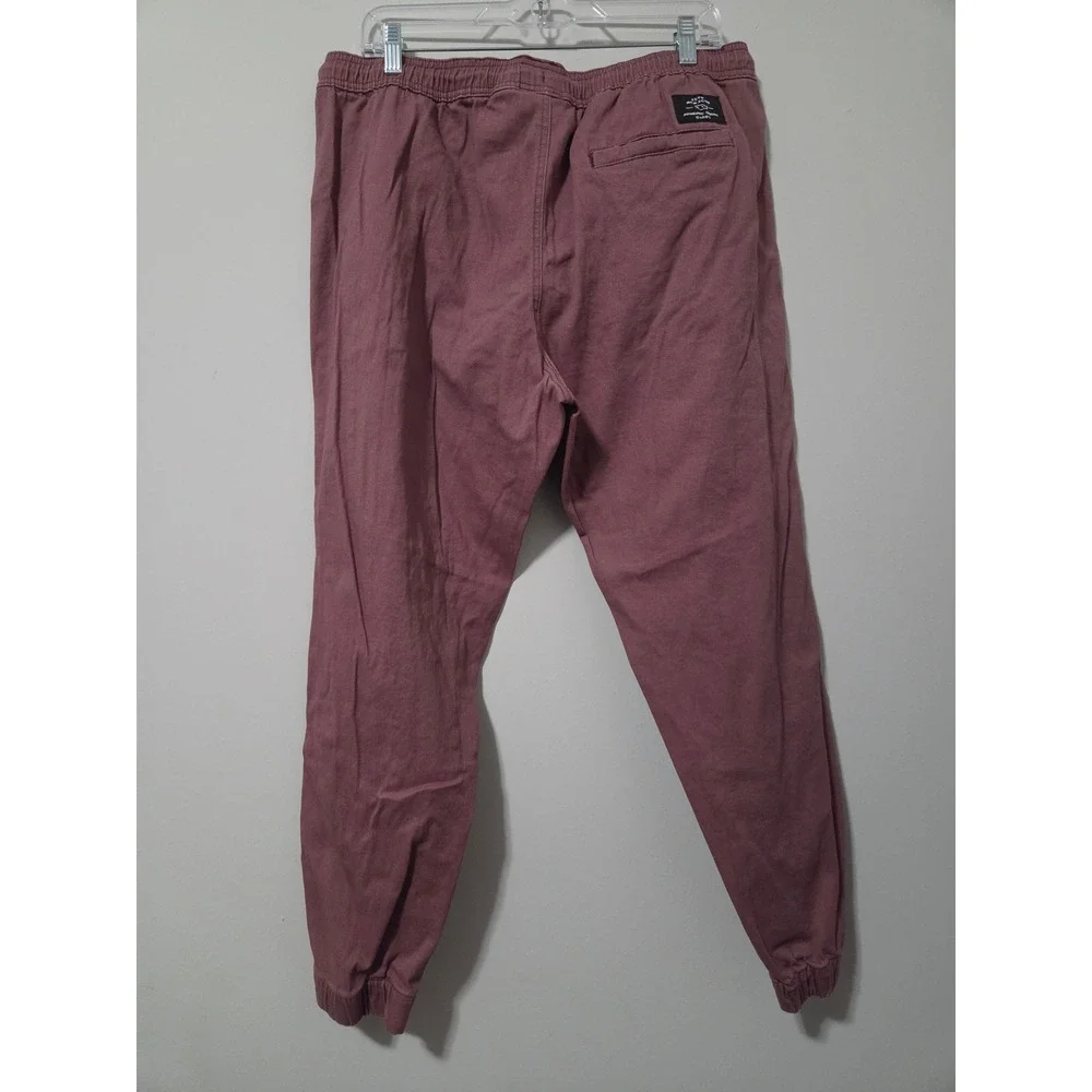 Tony Hawk Mens Jogger Pants XL Rose Mauve‎ Stretch Cotton HMP0926
